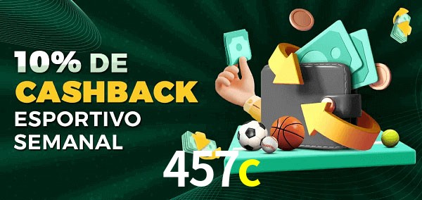 10% de bônus de cashback na 457c